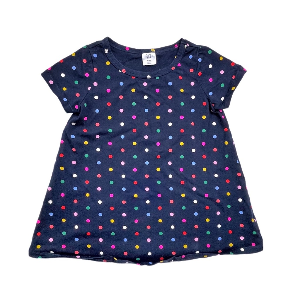 Baby Gap Multicolored Polka Dot Dress 2T